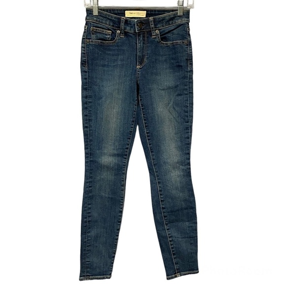GAP For Good Curvy True Skinny Jeans Dark Wash Denim Size 25R womens like new - Picture 1 of 9